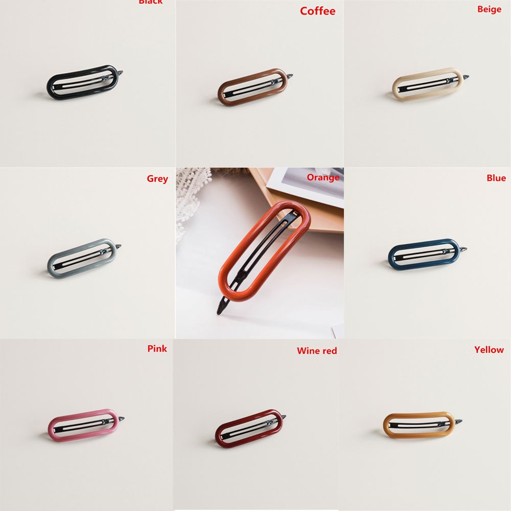 Kẹp tóc hỗ trợ rửa mặt càng cua không đường may nhiều màu sắc phong cách đơn giản dành cho nữ