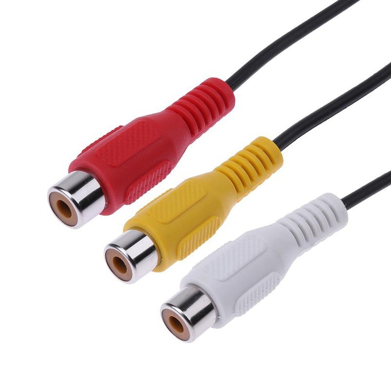 Cáp Chuyển Đổi USB Sang 3 RCA - Cáp Chuyển Đổi Dùng Cho TV HDTV Dài 0,3m