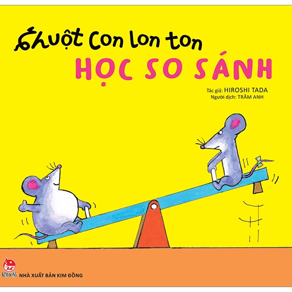 Sách Ehon - Chuột Con Lon Ton - Học So Sánh