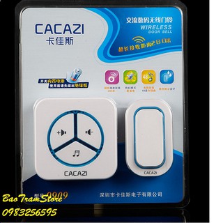 Chuông không dây CACAZI 9909