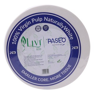 Giấy vệ sinh cuộn lớn Livi Eco Paseo 700g - 2 lớp - 1 cuộn