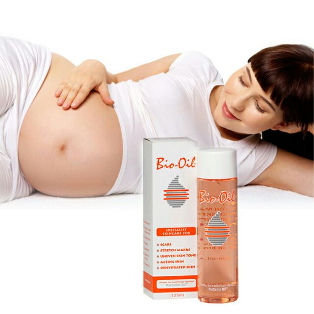 Rạn da Bio oil