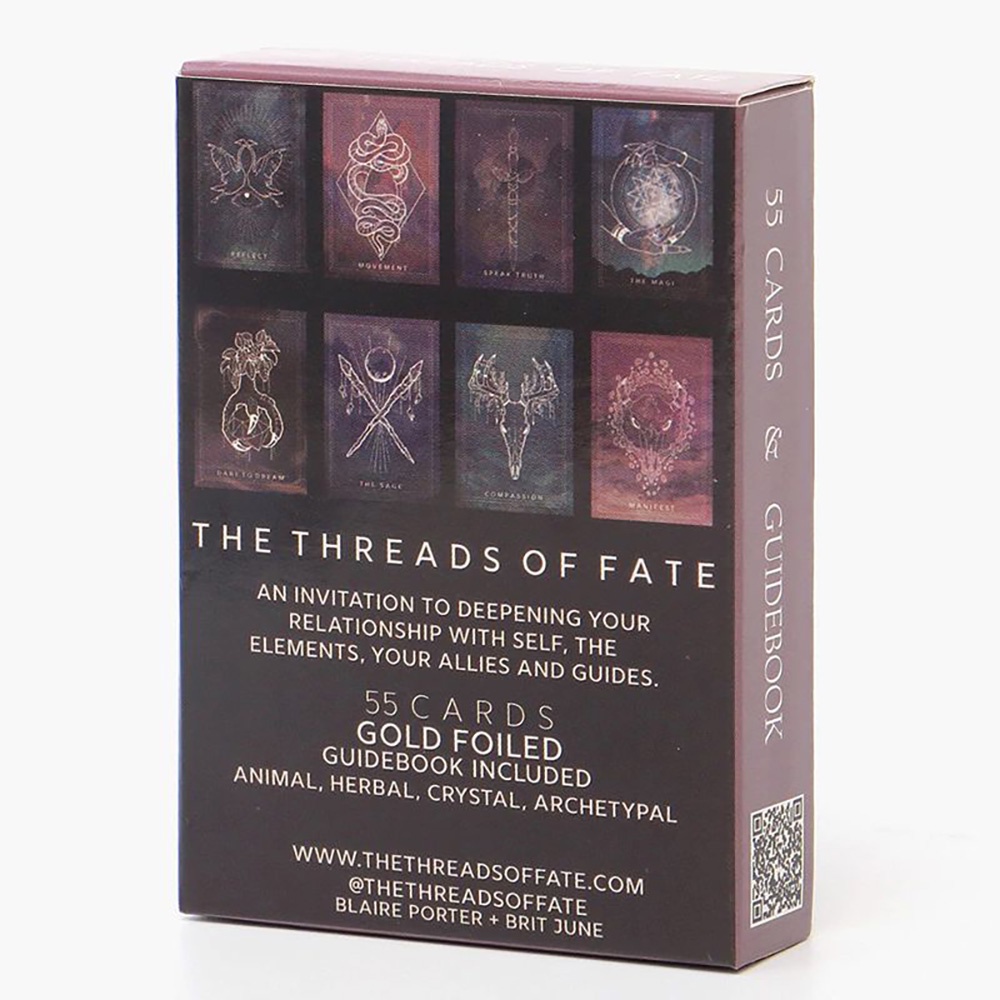 Bài Oracle Threads of Fate Oracle Shadow Edition 55 Lá Tặng Đá Thanh Tẩy E28