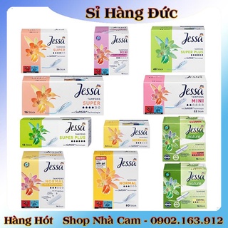 Băng vệ sinh Tampon Jessa hộp đủ size - Hàng Nội Địa Đức