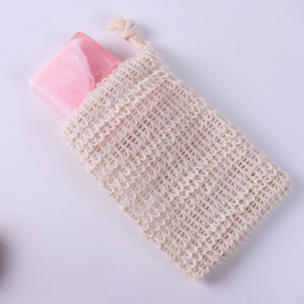 Túi Lưới Đựng Xà Phòng Tẩy Tế Bào Chết Làm Sạch Cơ Thể