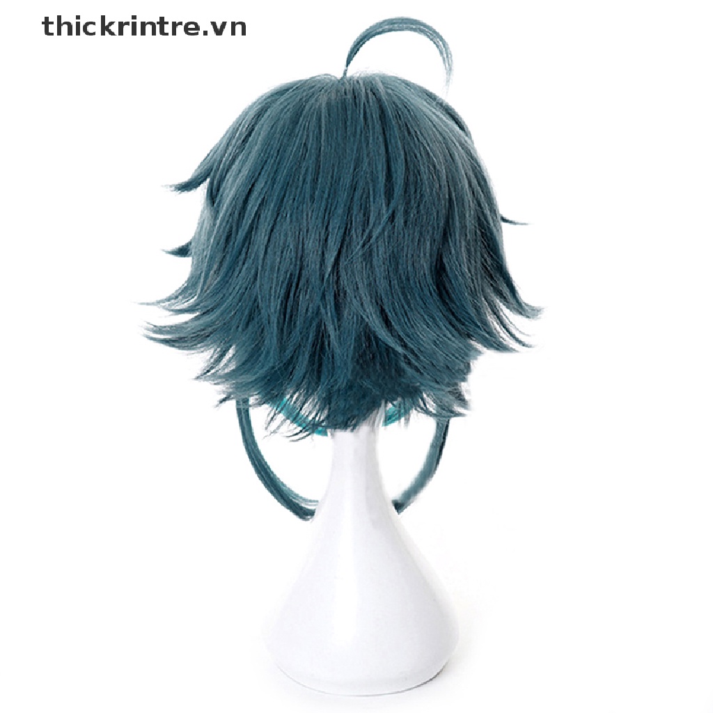 [Hàng mới về] Tóc giả màu xanh lá 40cm dùng cho cosplay