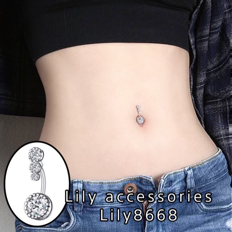 khuyên rốn titan kim tròn không gỉ không đen không dị ứng Unisex