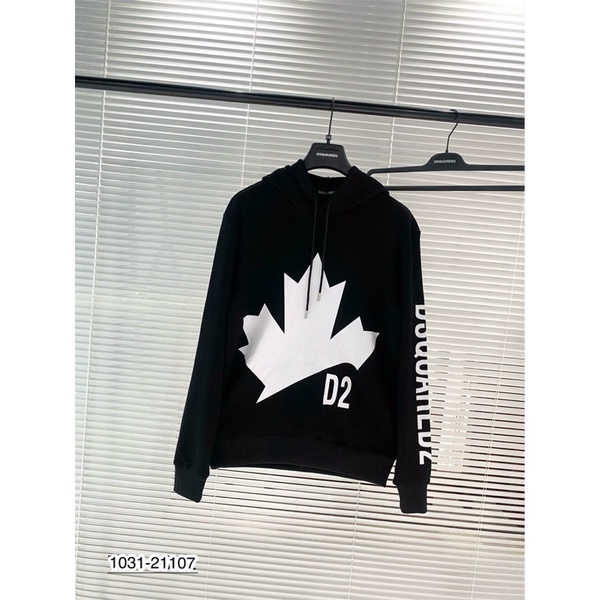 Áo Hoodie DSQ Chất Nỉ Hoạ Tiết Siêu Đẹp - Áo Nỉ Hoodie Nam DSQ Cao Cấp