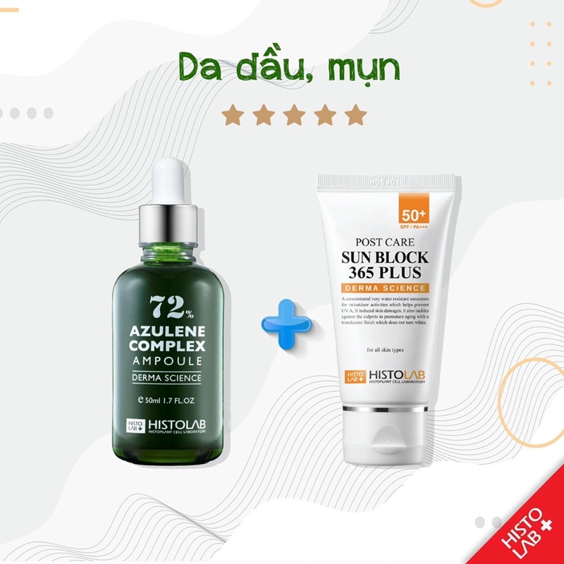 [Histolab] Serum Da Dầu Mụn Nhạy Cảm Azulene