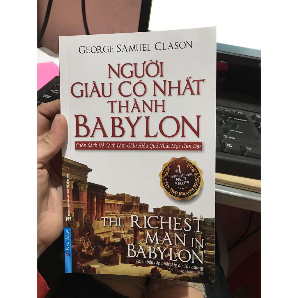 ( Sách Thật ) Combo sách Nghĩ giàu & làm giàu và người giàu có nhất thành Babylon