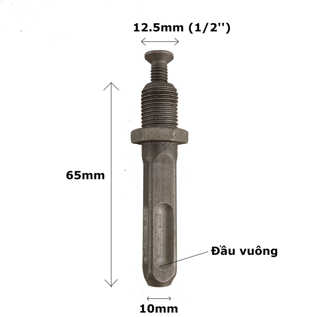 Đầu kẹp măng ranh, đầu chuyển đổi khoan bắt vít 13mm dùng cho máy khoan bê tông gài