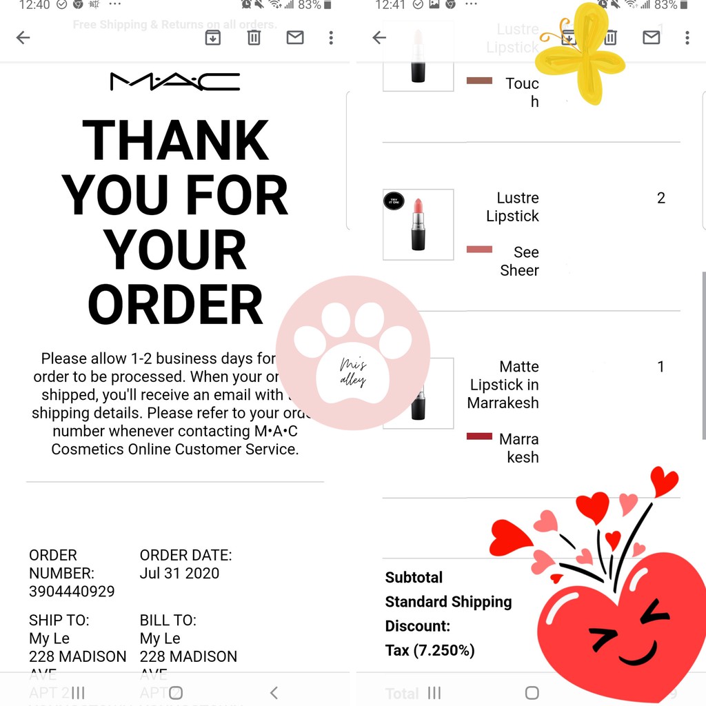 🌸MAC🌸 Bill US| Son MAC Matte và Lustre Lipstick chính hãng đủ màu | BigBuy360 - bigbuy360.vn