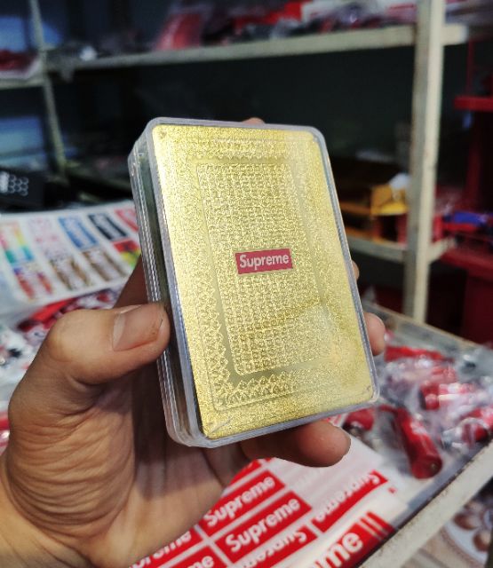 Bộ bài mạ vàng hoàng gia Supreme