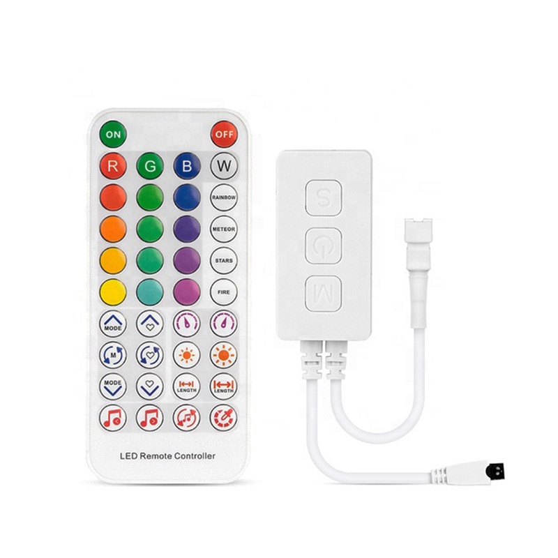 Công Tắc Điều Khiển Đèn LED SP611E Bluetooth WS2811WS2812 DC5V-24V