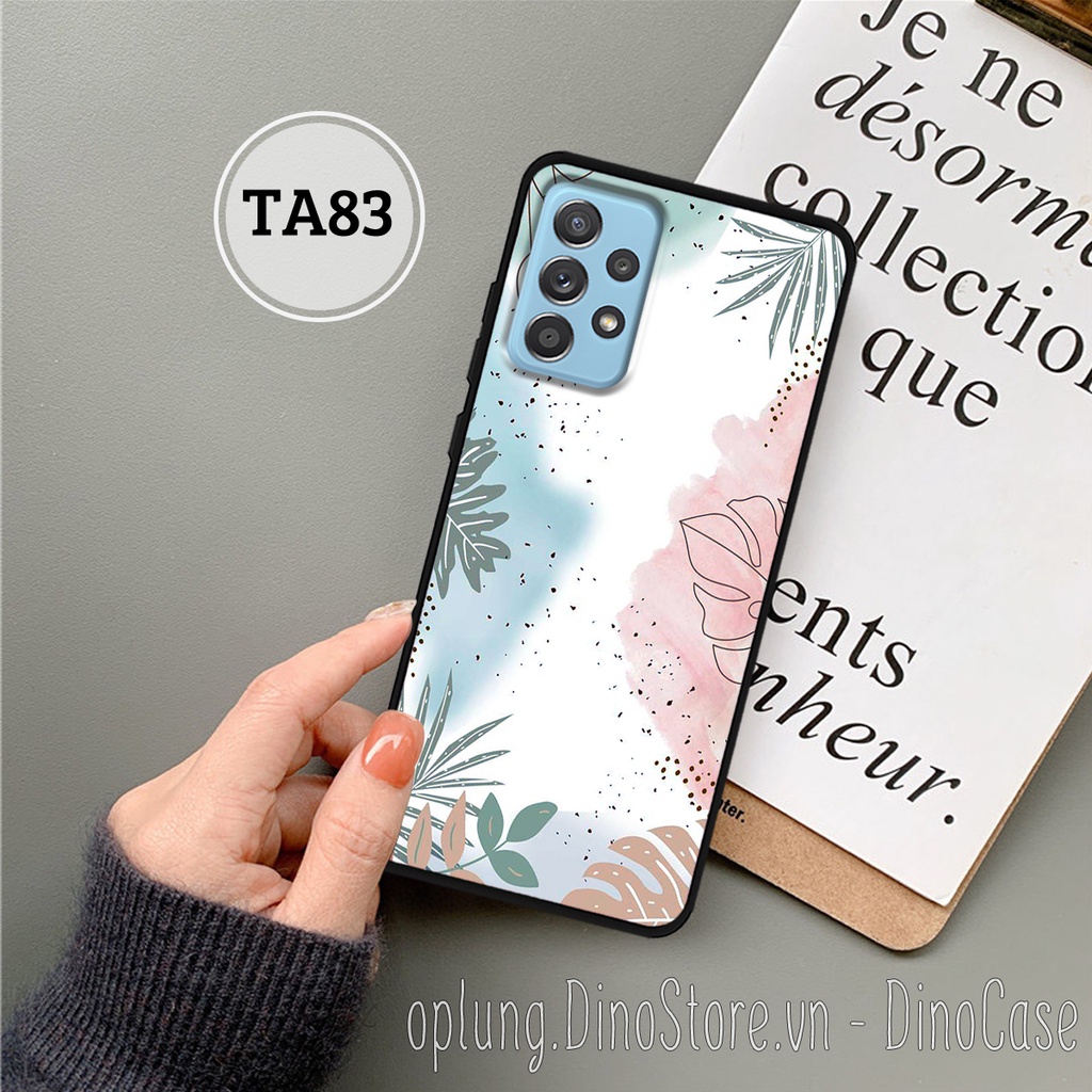 Ốp Samsung A53 / A33 / A73 5G - A13 / A23 4G - Ốp lưng Samsung bảo vệ camera chống bám bẩn in hình hoa cỏ vintage.