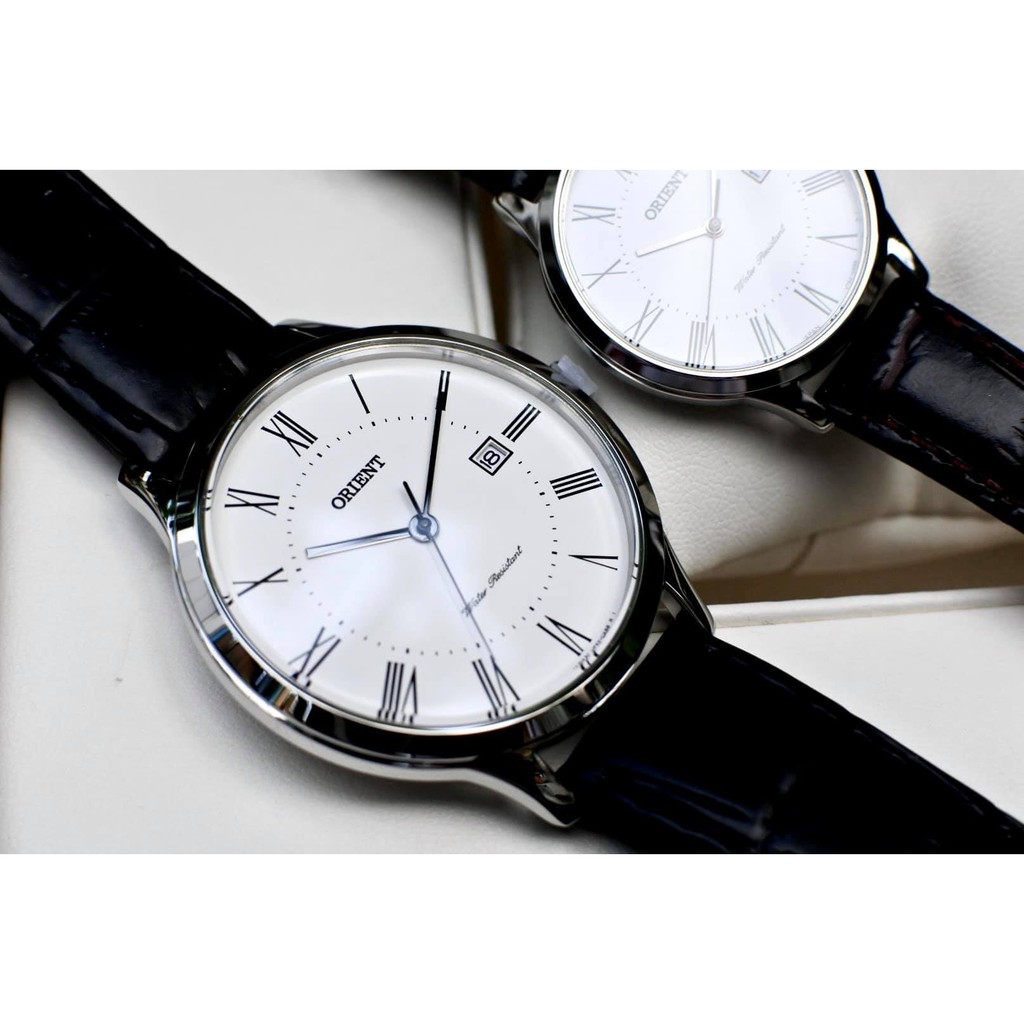 Đồng hồ Cặp đôi nam nữ Orient Quartz RF-QD0008S&RF-QA0008S