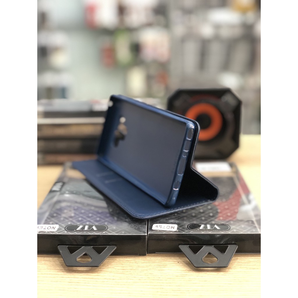 Bao da Samsung galaxy Note 8 / note 9 viền may từ tính cao cấp