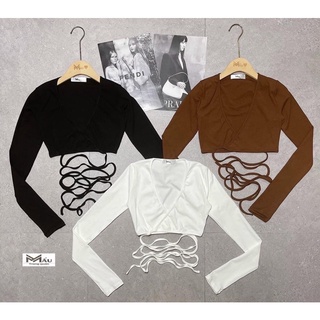 ÁO TAY DÀI CỘT EO CỰC SEXY 75k