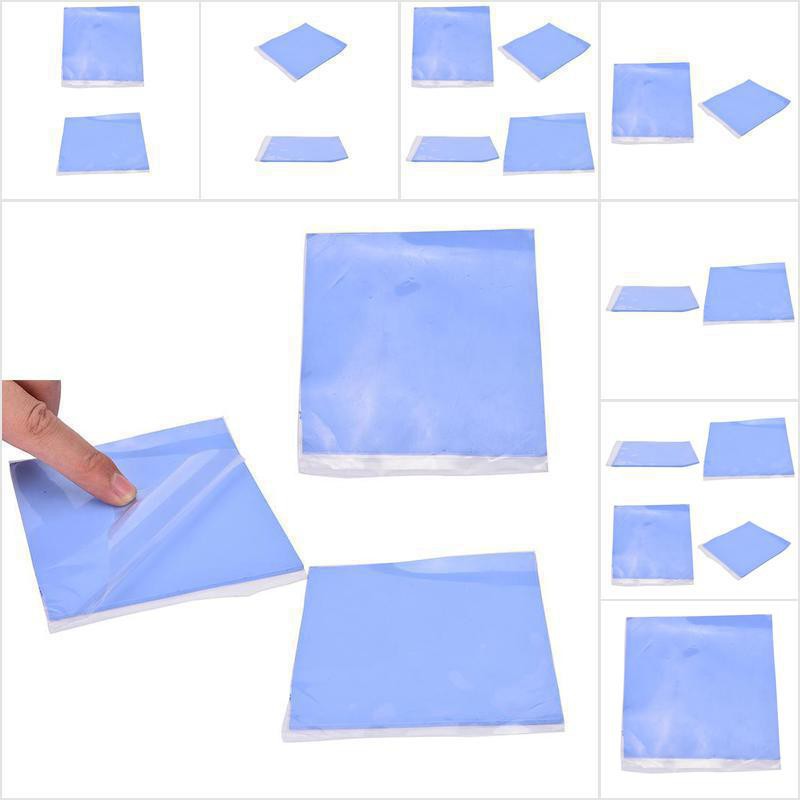 Miếng Đệm Tản Nhiệt Làm Mát CPU GPU Bằng Silicone Màu Xanh Dương