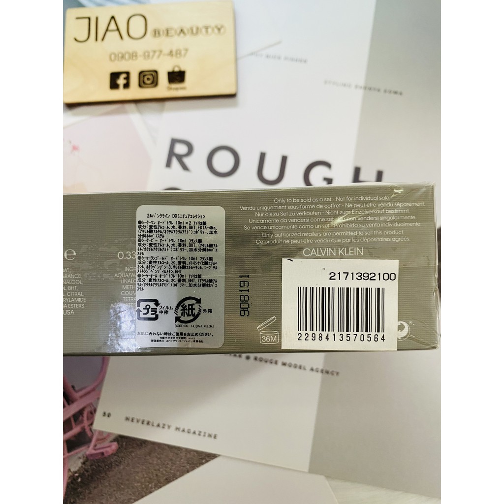 Set Nước Hoa Mini CK <Hộp 5 chai> | Thế Giới Skin Care