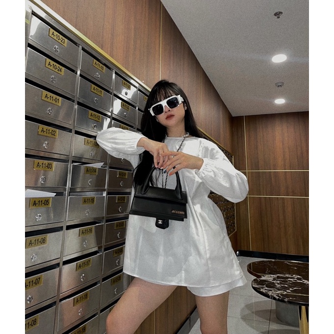 SET ÁO LINEN TAY DÀI QUẦN SHORT BASIC