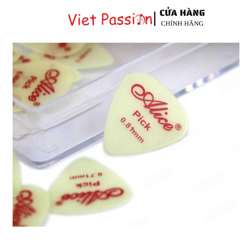 Pick gảy phát sáng, phím gảy guitar ukulele có huỳnh quang phát sáng ban đêm Viet Passion
