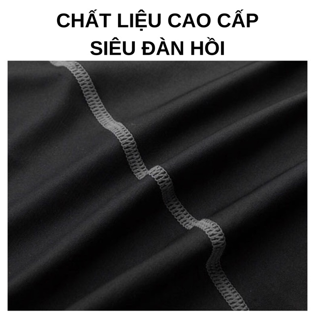 Quần legging thể thao cao cấp dạng đùi GOS GOSPRO siêu co giãn