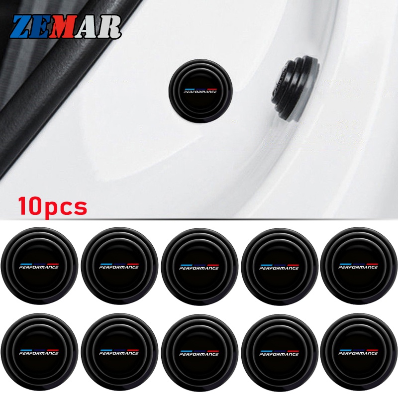 Set 10 Miếng Đệm Chống Sốc Cho Cửa Xe Ô Tô BMW X1 X3 X5 X6 X4 1 2 3 5 6 7 Series