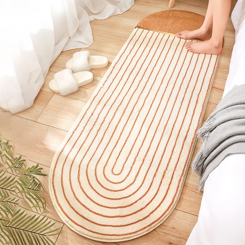 Thảm lông lót sàn trang trí nhà cửa độc đáo