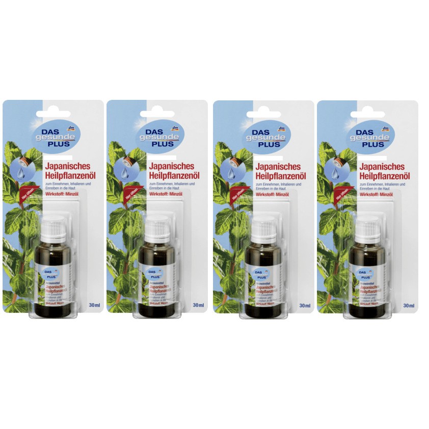 Tinh dầu thảo dược Bạc Hà Das gesunde plus nhập khẩu từ Đức 30ml | BigBuy360 - bigbuy360.vn