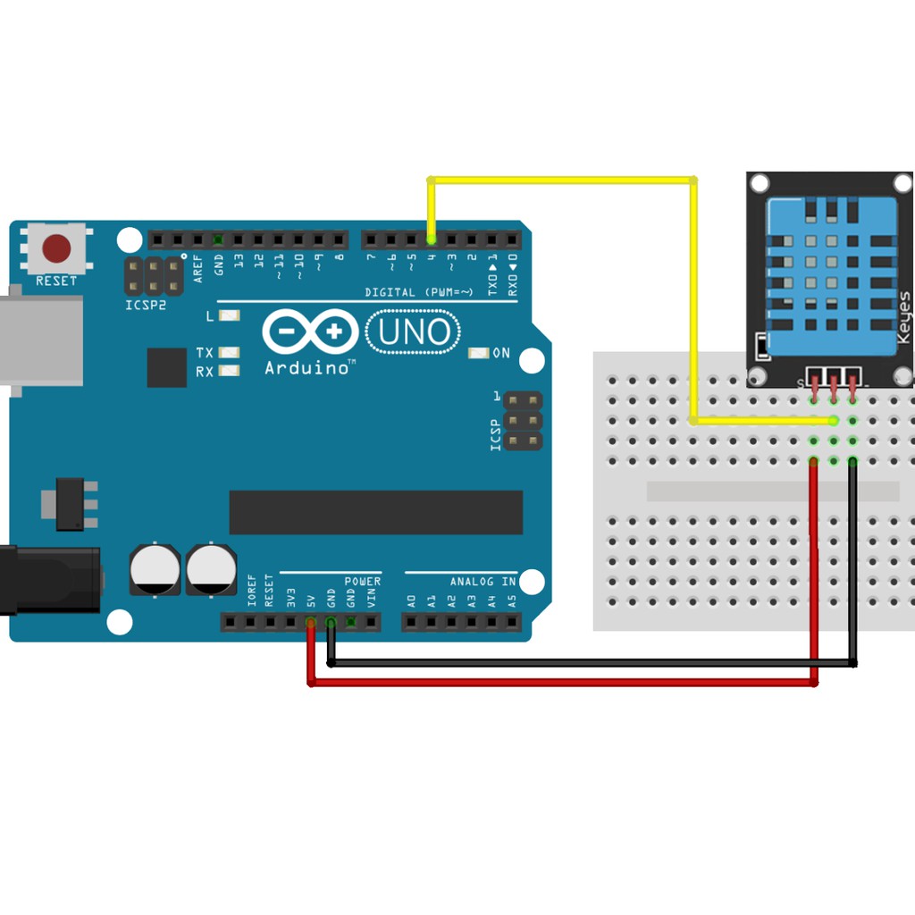 Module DHT11 - Cảm Biến Nhiệt Độ và Độ Ẩm cho Arduino