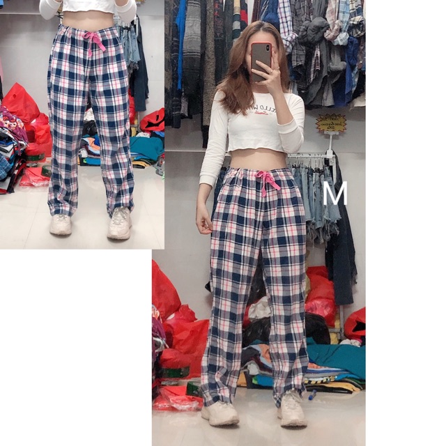 Quần flannel pants