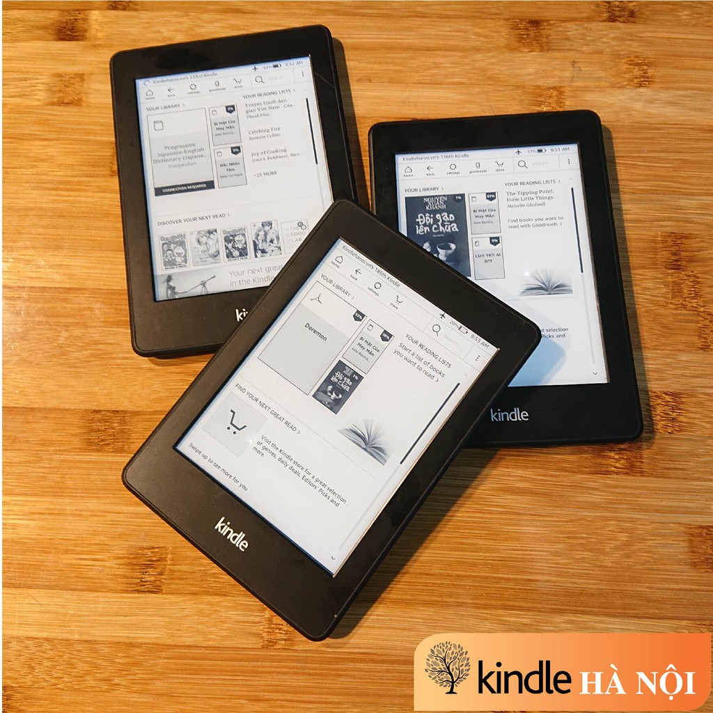 Máy đọc sách Kindle Paperwhite, Basic giá rẻ