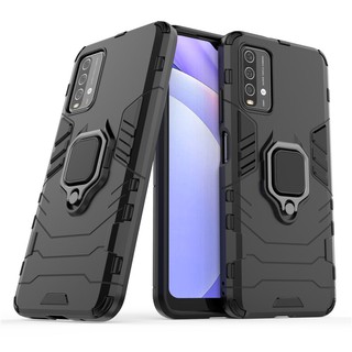 Ốp điện thoại armor chống sốc chất lượng cao thời trang có nhẫn đỡ cho REDMI 9T