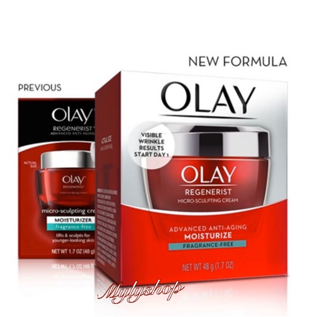[Mã COS1904 giảm 8% đơn 300K] Kem dưỡng ẩm chống lão hoá Olay Regenerist Micro Sculpting cream 48g | BigBuy360 - bigbuy360.vn