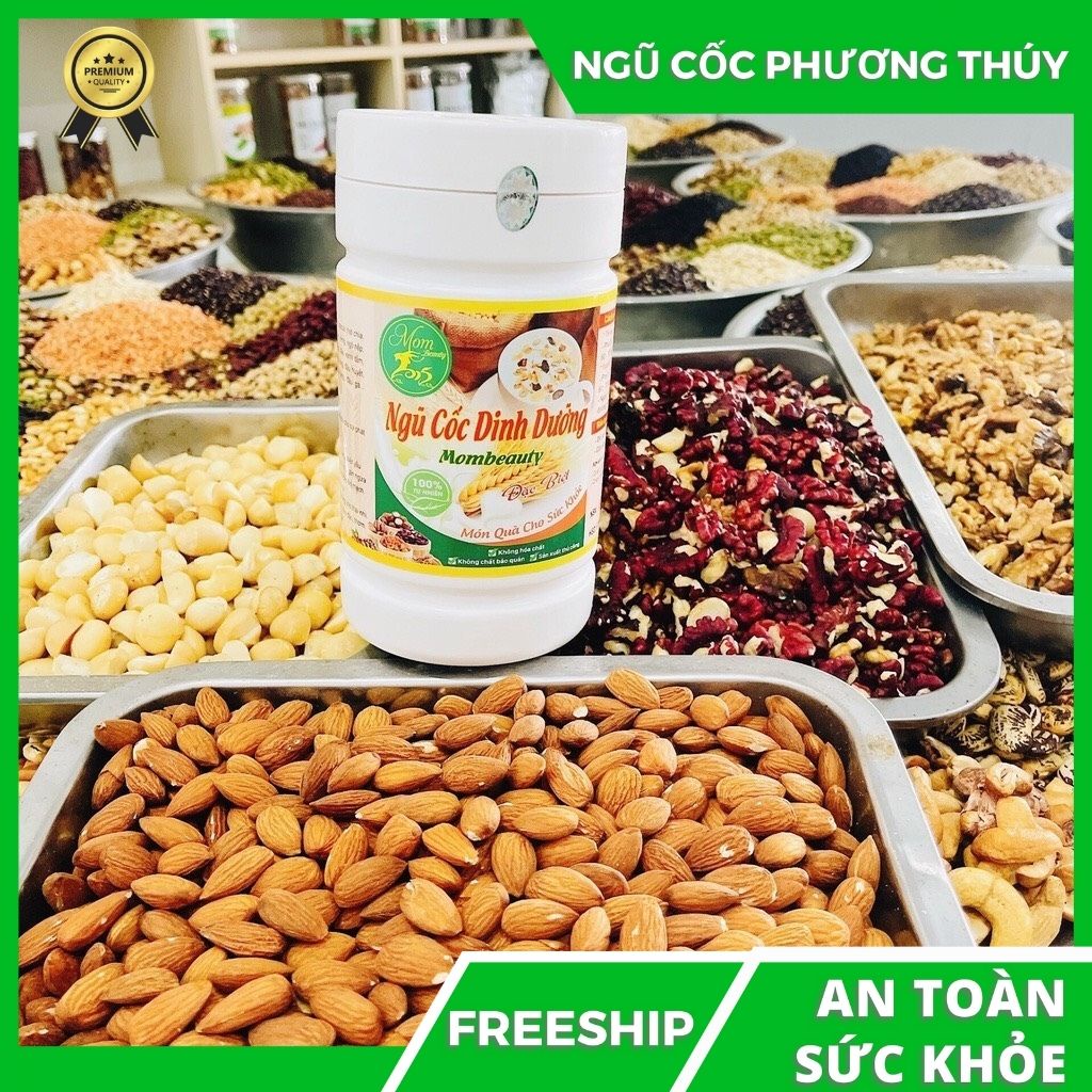 Ngũ Cốc Dinh Dưỡng Mombeauty 25 Loại Hạt Cao Cấp Dành Cho Mọi Lứa Tuổi - Ngũ Cốc Tăng Cân, Giảm Cân, Lợi Sữa Cho Bà Bầu