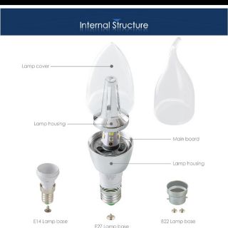 Bóng Đèn LED Nến E14