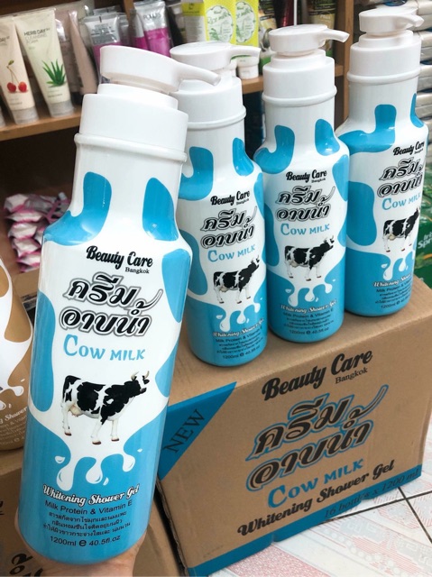 Sữa tắm Dưỡng Trắng Da Beauty Care Goat Milk 1200ml (CHAI KHỔNG LỒ)