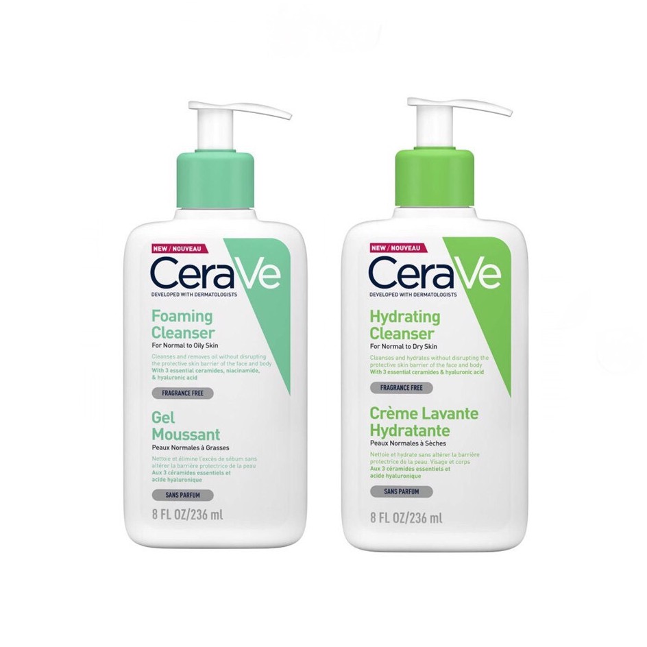 Sữa rửa mặt CeraVe Foaming Cleanser (bản Pháp) | BigBuy360 - bigbuy360.vn