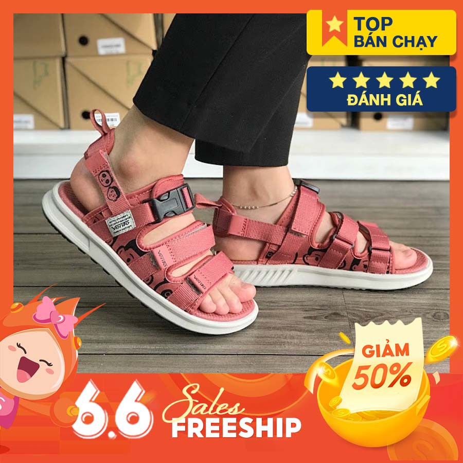 GIÀY SANDAL VENTO CHÍNH HÃNG NB80-NÂU [ẢNH THẬT - Full size 35-44]  [GIÀY SANDAL NAM NỮ]