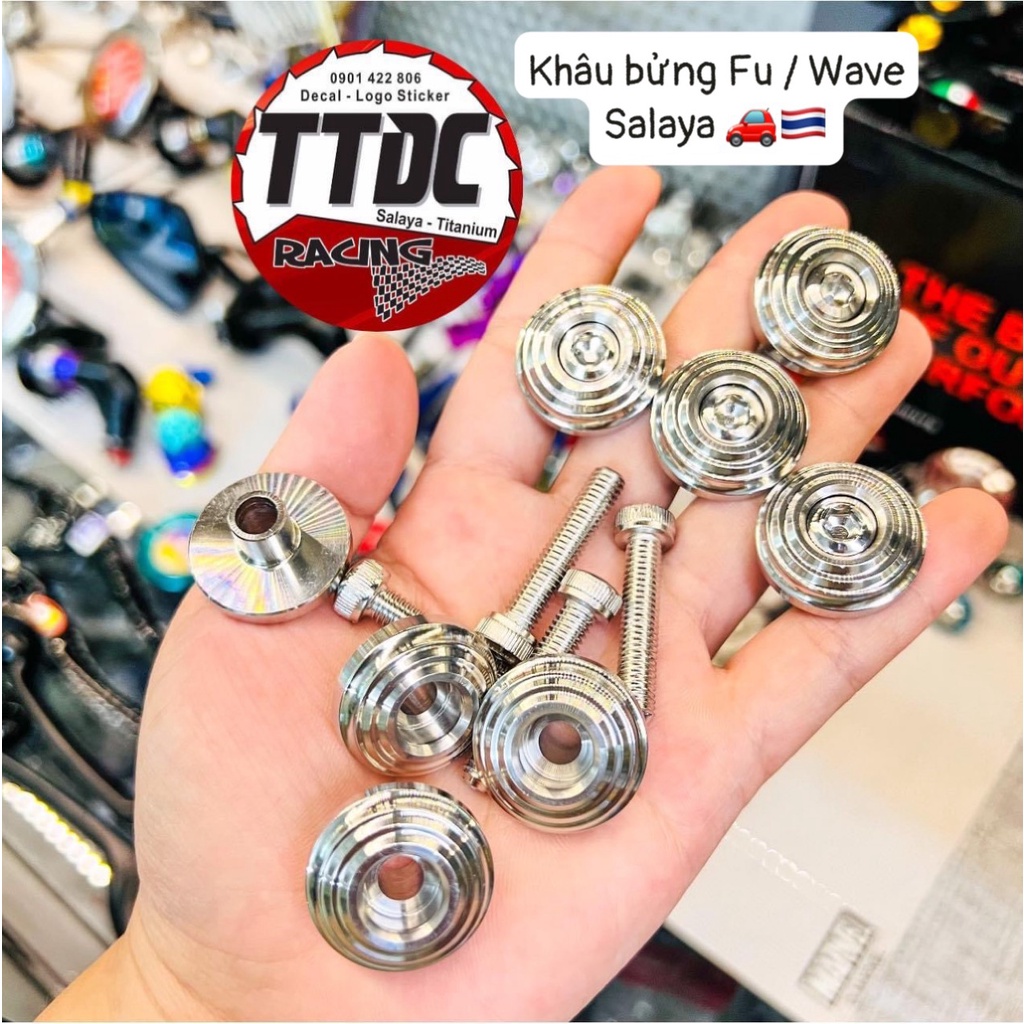 Khâu Salaya gắn bửng xe Future Wave