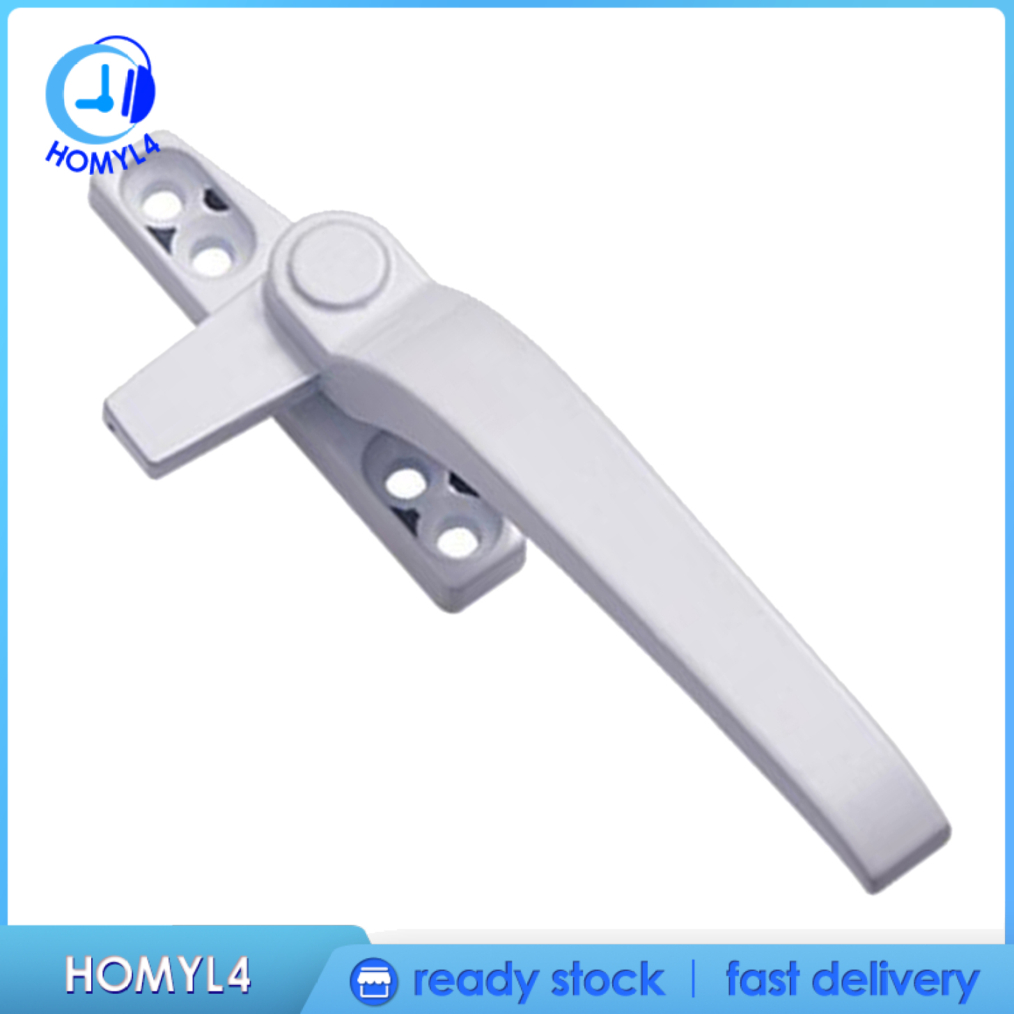 [CAMILA]2pcs Window Handle with Locks Handle Key Locking for Double Glazing Door Turning