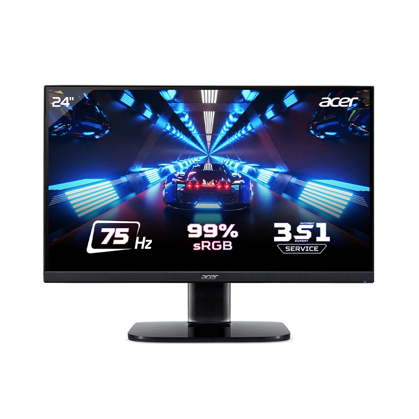 Màn hình Acer KA242YA (23.8 inch/FHD/VA/75Hz/1ms/250nits/HDMI+VGA)