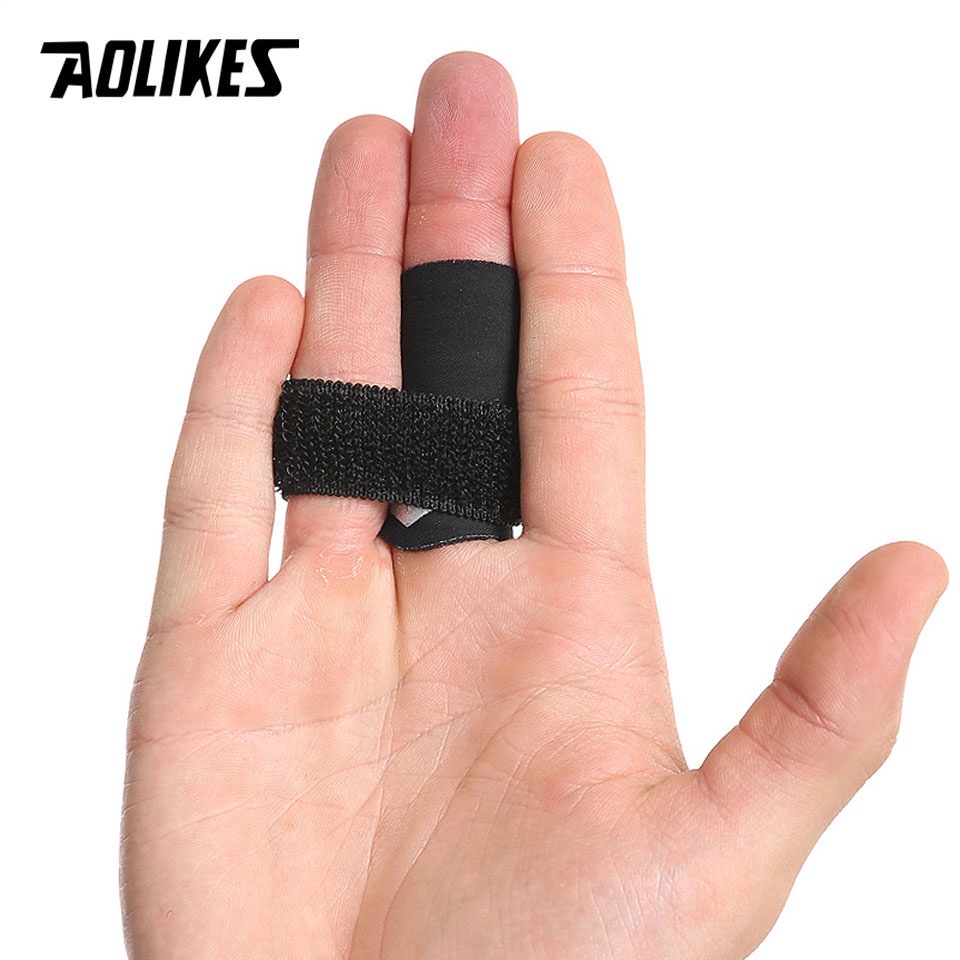 AOLIKES 1 Đai Quấn Bảo Vệ Ngón Tay Hỗ Trợ Ổn Định Khớp Ngón Tay Khi Chơi Thể Thao
