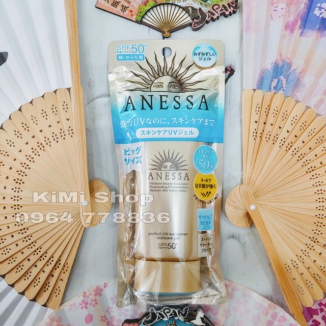 [Mã COS1904 giảm 8% đơn 300K] (MẪU MỚI NHẤT 2020) Kem chống nắng anessa Gel 90g