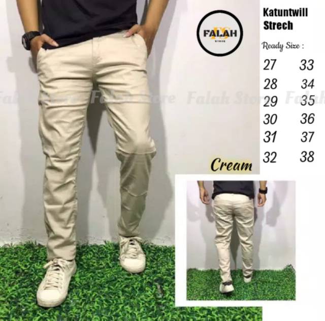 Quần Cotton dài CHINOS