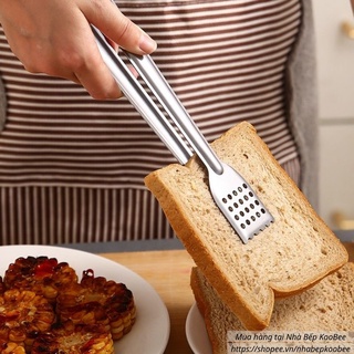 Kẹp inox gắp đá , gắp đồ nóng