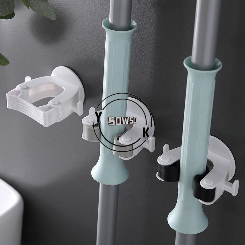 【Buy 1 Get 1 Free】Oenen Bathroom Mop Clip PP Environmentally Friendly Material