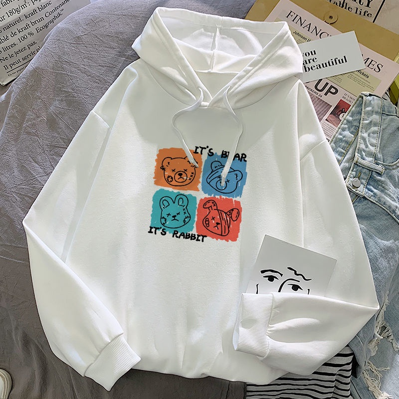 Áo hoodie cotton dáng rộng mỏng phong cách Hong Kong thời trang mùa thu 2021 dành cho học sinh nữ | BigBuy360 - bigbuy360.vn