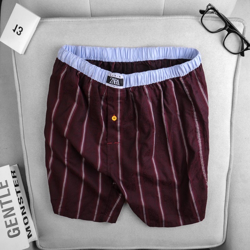 Quần đùi nam mặc nhà cao cấp vải kate mát rượi | BigBuy360 - bigbuy360.vn